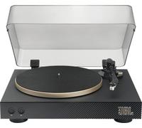 JBL Spinner BT, Platine Bluetooth avec AptX-HD, design dynamique, porte-cellule amovible, plateau en aluminium et entraînement par courroie, cellule magnétique mobile préinstallée, noir et dorée