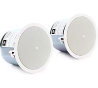 JBL Professional Control 26CT Lot de 2 Haut-parleurs de Plafond avec robinets transformateurs Blanc 16,5 cm