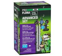 JBL PROFLORA CO2 ADVANCED SET V, Système Complet de Fertilisation au CO2 pour 40-600 l, avec Arrêt de nuit, 2 Manomètres et de nombreux Accessoires, sans Bouteille