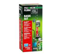 JBL PROFLORA CO2 BASIC SET U, Système Complet de Fertilisation au CO2 pour 40-300 L, avec Bouteille de Stockage de CO2 jetable et de nombreux Accessoires.