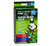 JBL PROFLORA CO2 TAIFUN INLINE 19/25, Diffuseur de CO2, Compte-bulles et sécurité Anti-retour intégrés, Pour aquariums de 200-800 L