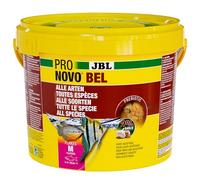 JBL PRONOVO BEL FLAKES, Aliment de Base pour tous Poissons d'Aquarium de 8-20 cm, Flocons pour Poissons, taille M, 5,5 L