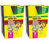 JBL PRONOVO BEL Flakes, Aliment de Base pour Tous Poissons d'Aquarium de 8-20 cm, Flocons pour Poissons, Taille M, Recharge de 750 ML (Lot de 2)