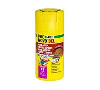JBL PRONOVO BEL GRANO, Aliment de Base pour tous Poissons d'Aquarium de 3-5 cm, Granulés pour Poissons, Doseur à clic, taille XS, 100 ml