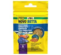 JBL PRONOVO BETTA FLAKES, Aliment de Base pour Poissons Combattants de 3-10 cm, Flocons pour Poissons, taille S, 20 ml