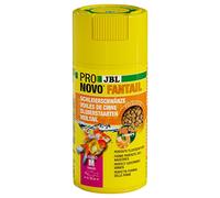 JBL PRONOVO FANTAIL GRANO, Aliment de Base pour Voiles de Chine et autres Variétés d’élevage de Poissons Rouges de 8-20 cm, Granulés pour Poissons, Doseur à Clic, taille M, 100 ml