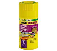 JBL PRONOVO KILLIFISH GRANO, Aliment de Base pour Poissons killies de 3-10 cm, Granulés pour Poissons, Doseur à clic, taille S, 100 ml