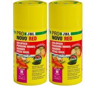 JBL PRONOVO Red Flakes, Aliment de Base pour Poissons Rouges de 8-20 cm, Flocons pour Poissons, Taille M, 100 ML (Lot de 2)