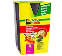 JBL PRONOVO RED FLAKES, Aliment de Base pour Poissons Rouges de 8-20 cm, Flocons pour Poissons, taille M, Recharge de 750 ml