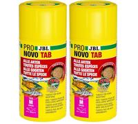 JBL PRONOVO Tab, Aliment pour Tous Poissons d'Aquarium de 1-20 cm, Comprimés Alimentaires pour Poissons, Taille M, 100 ML (Lot de 2)