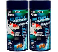 JBL PROPOND Koi Staple+Silkworms 0,34kg (Lot de 2)