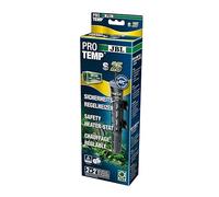 JBL ProTemp S 25, Chauffage de sécurité réglable de 25 W pour aquarium, Avec panier de protection