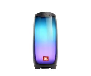 JBL Pulse 4 - Enceinte Bluetooth portable lumineuse - Système de son à 360 degrés - Autonomie 12 hrs - Étanche pour piscine & plage - Noir