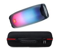 JBL Pulse 4 Haut-parleur Bluetooth portable étanche avec 360 LED colorées et étui sport Deluxe EVA Noir