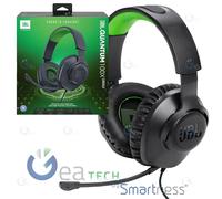 JBL QUANTUM 100 Casque Gaming Over-Ear Avec Fil Et Microphone Noir Vert