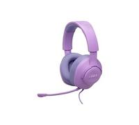 JBL Quantum 100M2 - Micro-casque - circum-aural - filaire - jack 3,5mm - violet