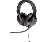 JBL QUANTUM 200 - Casque - serre-tête - jeu - noir - binaural - volume + - volume -