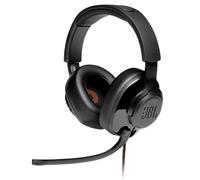 JBL Quantum 200 - Casque filaire gaming supra-aural avec micro flip-up - Noir