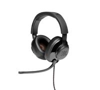 JBL Quantum 300 - Casque gaming filaire avec son Signature Quantum JBL et Quantum SURROUND - Micro avec réduction de bruit ambiant - Compatible avec plusieurs plateformes - Couleur : Noir