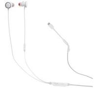 JBL Quantum 50C - Écouteurs avec micro - intra-auriculaire - filaire - jack 3,5mm - blanc - Certifié Discord Blanc