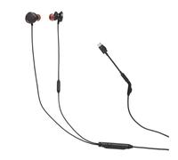 JBL Quantum 50C, écouteurs gaming intra-auriculaires filaires avec adaptateur USB-C, son QuantumSURROUND, comptabilité multiplateformes, micro avec focalisation sur la voix, en noir