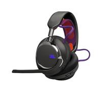 JBL Quantum 950 Casque Gaming sans Fil Bluetooth multiplateforme avec Son Spatial JBL Quantum et Suivi des mouvements, Micro Anti-Bruit, câble USB-C, 50 h d'autonomie, pièces remplaçables, Noir