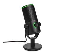 JBL Quantum Stream Studio USB Autonome, directivité 4 micros, Microphone USB avec 3 Microphones à condensateur, télétravail, Joueur, créateur de Contenu, Streamer, PC, Mac, PS4, PS5, Compatible avec