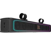 JBL Enceinte RallyBar XL 35" - Barre de Son Bluetooth Universelle d'extérieur pour Véhicules et Bateau Marine avec 14 Haut Parleur étanches, 300W rms amplifié, éclairage LED, Son Pro et Subwoofer