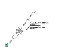 JBL CP500 Rotor Avec Axe + Caoutchouc - Rechange Cristal Profi 500, Aquarium
