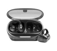 JBL Soundgear Clips True Wireless écouteurs Ouverts sans Fil, SonicArc Design, jusqu'à 32 h d'autonomie Totale, résistance à l'eau et à la poussière IP54, Technologie JBL OpenSound, Ghost Black