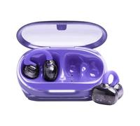JBL Soundgear Clips True Wireless écouteurs Ouverts sans Fil, SonicArc Design, jusqu'à 32 h d'autonomie Totale, résistance à l'eau et à la poussière IP54, Technologie JBL OpenSound, Ghost Violet