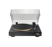 JBL Spinner BT, Platine vinyle audio avec entraînement par courroie, noir, or, aluminium, 33 1/3,45 RPM, moteur DC, 65 dB