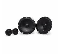 JBL Stage1 601C Système car audio enceinte voiture à 2 voies - Ensemble d' haut parleur composants de 200 watts de16 - 17 cm et d'aigus encastrable, Black