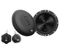 JBL Stage2 GEN2 65C - 6.5 inch (165mm) 2-Way Component Car Speakers - 90W RMS - 270W Peak - 2 Woofers + 2 Tweeters Audio - with Grilles - Easy Install - OEM Fit