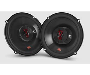 JBL Stage3 637F Ensemble de Haut Parleur Voiture 16,5cm - Enceinte Harman Kardon de 225 Watts à 3 Voies - 2 Pièces Baffle Grand sans Grille de Couverture - 165mm - 6,5 Pouces
