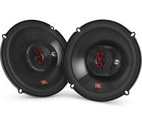 JBL Stage3 637F Ensemble de Haut Parleur Voiture 16,5cm - Enceinte Harman Kardon de 225 Watts à 3 Voies - 2 Pièces Baffle Grand sans Grille de Couverture - 165mm - 6,5 Pouces