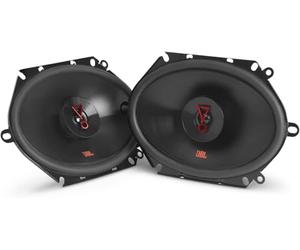 JBL Stage3 8627 - Ensemble Haut parleur à 2 voies de Harman Kardon - Enceinte voiture de 250 watts Boîte ovale JBL Large 6" x 8" (152 mm x 203 mm)