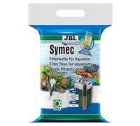 JBL Symec Ouate filtrante 100g, Ouate filtrante pour filtre d'aquarium contre toutes les turbidités de l'eau