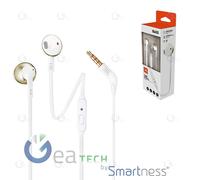 JBL T205 Intra-Auricolare + Commande Micro Universale Jack 3,5mm Champagne Gold