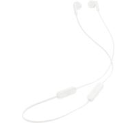 JBL Écouteurs Bluetooth T235BT — Câble anti-enchevêtrement, 25 h d'autonomie — Blanc
