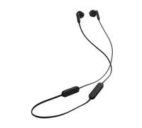 JBL Audio Écouteurs intra‑auriculaires Tune 235BT – Bluetooth, micro 3 boutons, câble plat – Noir