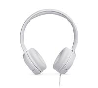 JBL T500 in White - Over Ear Lightweight / Foldable Headphones w/ Pure Bass Soun