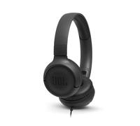 JBL Audio Écouteurs TUNE 500 sur-oreille filaires avec micro jack 3,5 mm noir