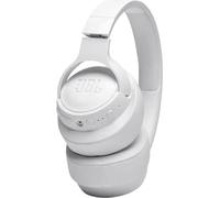 JBL T710BT Casque supra-auriculaire Bluetooth - Casque léger avec arceau, jusqu'à 50 heures d'autonomie et câble détachable, couleur white