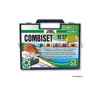 JBL Test Combi Set Plus Fe, Coffret de tests des principaux paramètres d'eau en aquarium d'eau douce, Test fer inclus