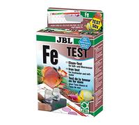 JBL Test Fer Fe, Test rapide pour déterminer la teneur en fer dans les aquariums et les bassins d'eau douce et d'eau de mer
