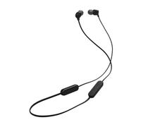 JBL Tune 135BT Écouteurs Intra-Auriculaires Bluetooth sans Fil avec 3 Boutons Microphone/télécommande et câble Plat - Noir