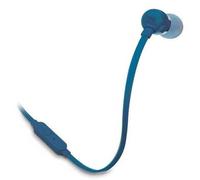 JBL TUNE 160 casque et micro Binaural écouteur Bleu - Casques et micros (Avec fil, écouteur, Binaural, Intra-aural, 20 - 20000 Hz, Bleu)