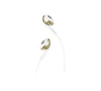 JBL TUNE 205 - Écouteurs avec micro - intra-auriculaire - filaire - jack 3,5mm - champagne