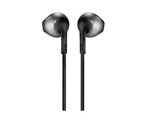 JBL Tune 205 Écouteurs Intra-Auriculaires avec télécommande et Micro à Un Bouton Noir
